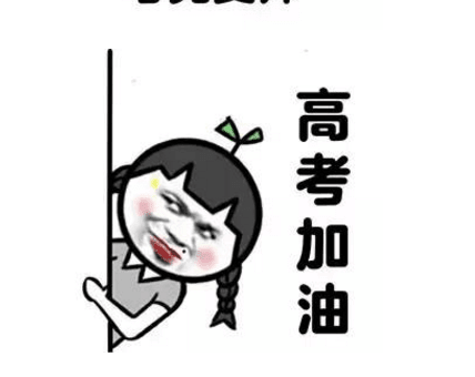关于高考的搞笑表情包：你是主角必胜！！