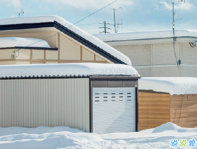 朋友圈晒雪景的句子带图片 下雪说说唯美简短配图9