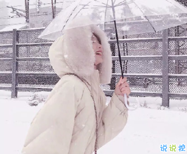 抖音下雪超级火的句子 抖音最美下雪文案2