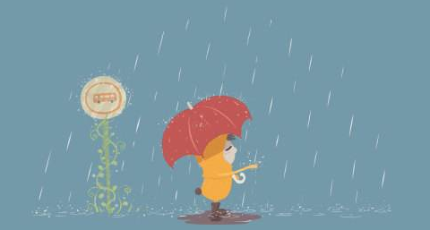 关于下雨天的经典说说大全 你是我枯水年纪里的一场雨2