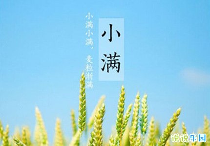 小满节气的说说句子 适合小满发的文案